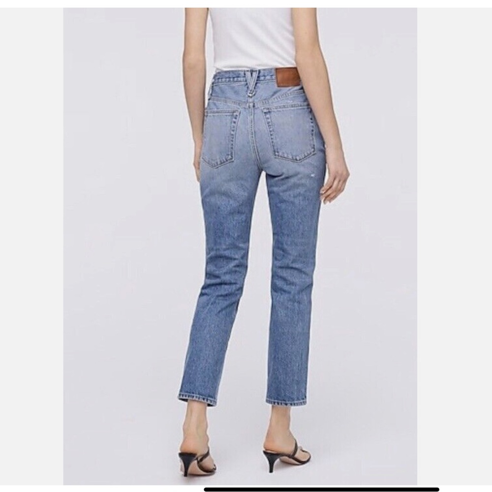 JCREW Rigid straight-leg jean with paint size 25 - Picture 3 of 3